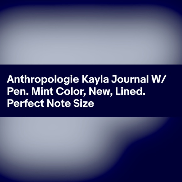 Anthropologie Journal with Pen - NEW - Picture 2 of 5